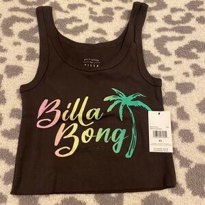 XS cropped billabong tank